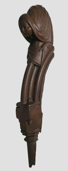 Choir Stall Fragment, French or South Netherlandish, 15th century. Creator: Unknown.