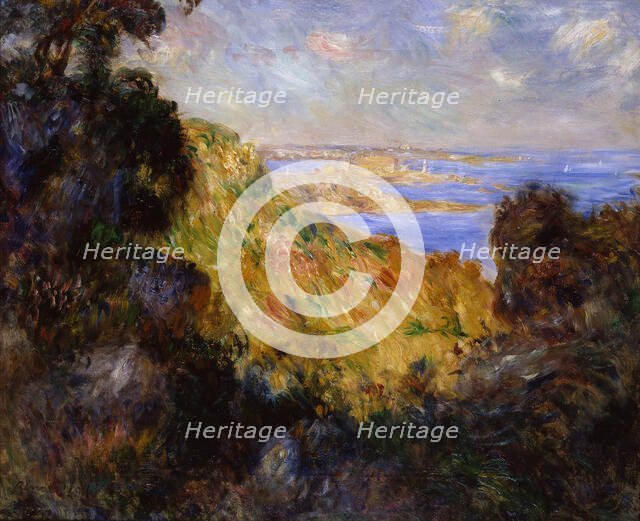 Bay of Salerno, 1881. Creator: Renoir, Pierre Auguste (1841-1919).