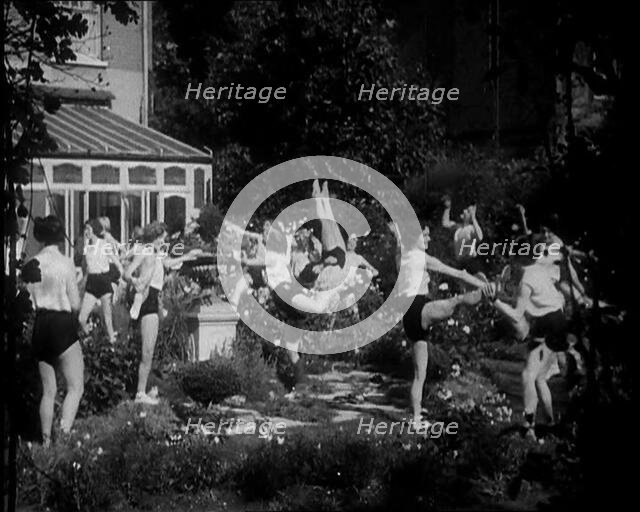 Women Exercising, 1933. Creator: British Pathe Ltd.