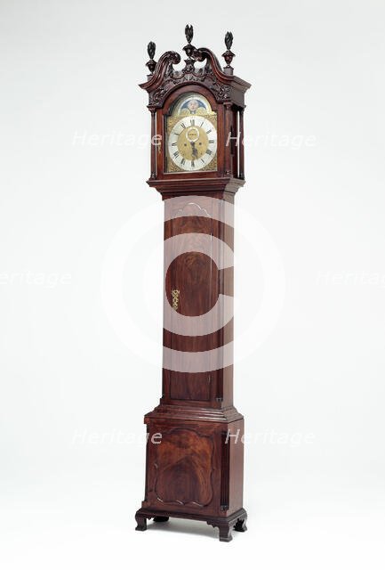 Tall Case Clock, 1765/75. Creator: Unknown.