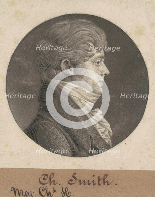 Charles Henry Smith, 1808. Creator: Charles Balthazar Julien Févret de Saint-Mémin.