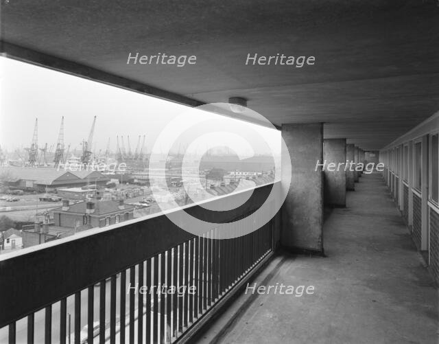 Alice Shepherd House, Manchester Road, Isle of Dogs, Tower Hamlets, London, 02/02/1970. Creator: John Laing plc.