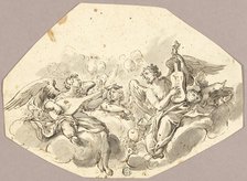 Musician Angels, n.d. Creator: Giovanni Battista Tiepolo.