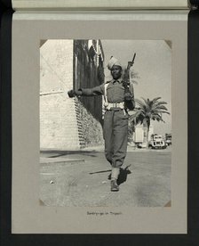 Sentry-go in Tripoli, 1964. Creator: Colonial Office.