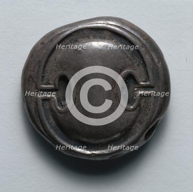 Stater: Boeotian Shield in High Relief (obverse), 379-338 BC. Creator: Unknown.