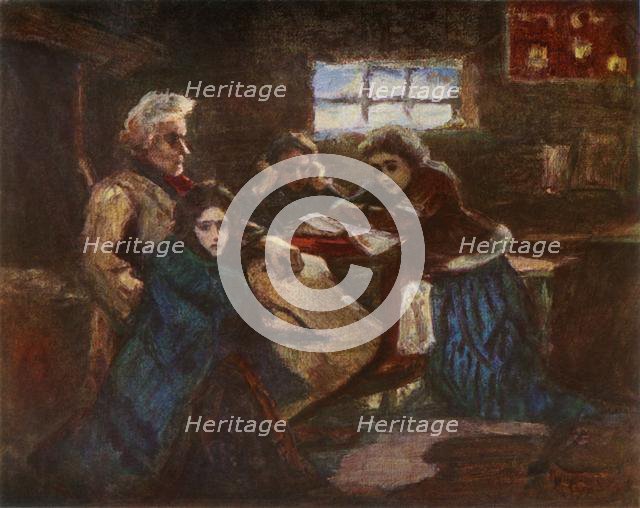 'Menshikov in Berezovo (a study)', 1881, (1965). Creator: Vasily Surikov.