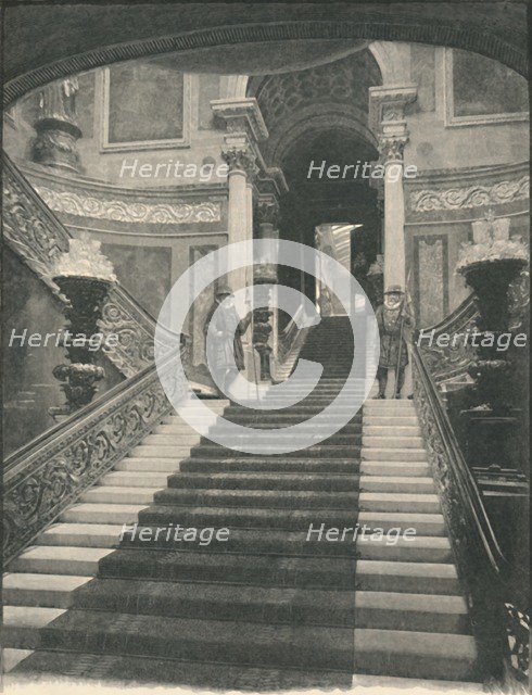 'Buckingham Palace: The Grand Staircase', 1886. Artist: Unknown.