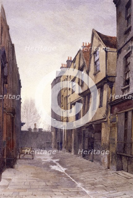 Fulwood Place, Holborn, London, 1881. Artist: John Crowther