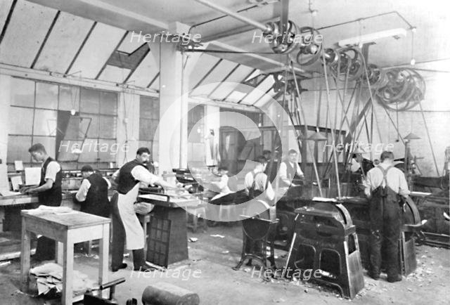 'Dalziel Foundry Limited. - Earl Street Premises. Finishers and Sundry Finishing Plant', 1909. Creator: Unknown.