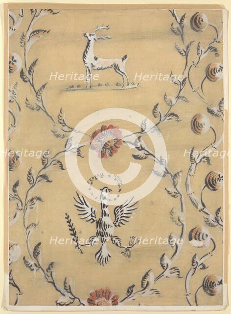 Wall Design, 1935/1942. Creator: Unknown.