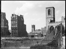 St Giles' Cripplegate, Fore Street, City and County of the City of London, GLA, 1941-1945. Creator: Charles William  Prickett.