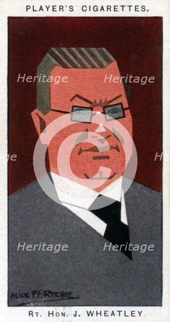 John Wheatley, Scottish politician, 1926.Artist: Alick P F Ritchie