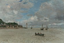 The lighthouse of Honfleur, 1864. Creator: Monet, Claude (1840-1926).