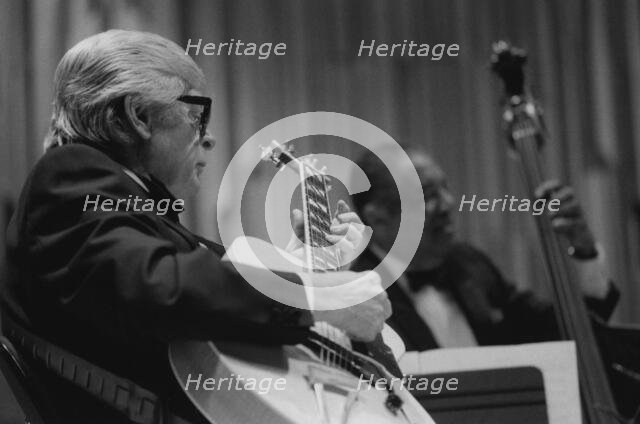 Mundell Lowe, Andre Previn Trio, Barbican, 1995. Creator: Brian Foskett.