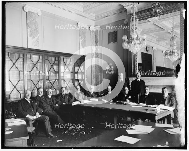 Senate Committee and Baker, between 1910 and 1920. Creator: Harris & Ewing.
