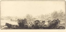 Banks of the Loire (Bord de la Loire). Creator: Alphonse Legros.