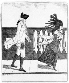 James Graham, Scottish quack doctor, 1795.  Artist: John Kay
