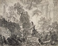 View of the Baths of Titus (image 2 of 2), c1775. Creator: Giovanni Battista Piranesi.