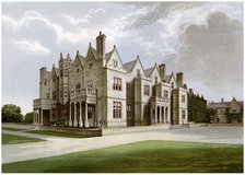 Acton Reynald Hall, Shropshire, home of Baronet Corbet, c1880. Artist: Unknown