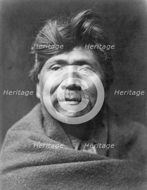 Pachilawa-Walapai chief, c1907. Creator: Edward Sheriff Curtis.