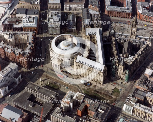 Town Hall and Central Library, Manchester, 2001. Artist: EH/RCHME staff photographer