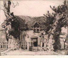 Dulieu's Pig Farm, 1907. Creator: Martin Hardie.