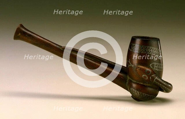 Pipe, Mid-late 19th century. Creator: Unknown.