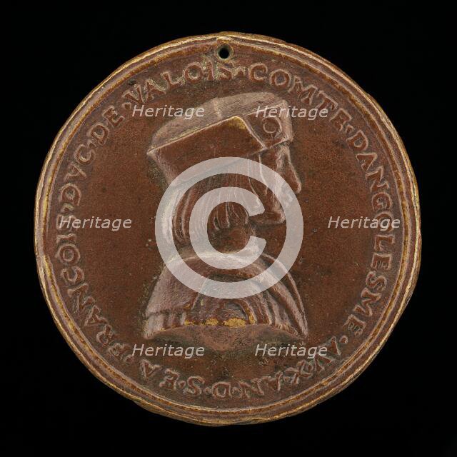 François, Duke of Valois, 1494-1547, afterwards François I, King of France 1515 [obverse], 1504. Creator: Giovanni Candida.