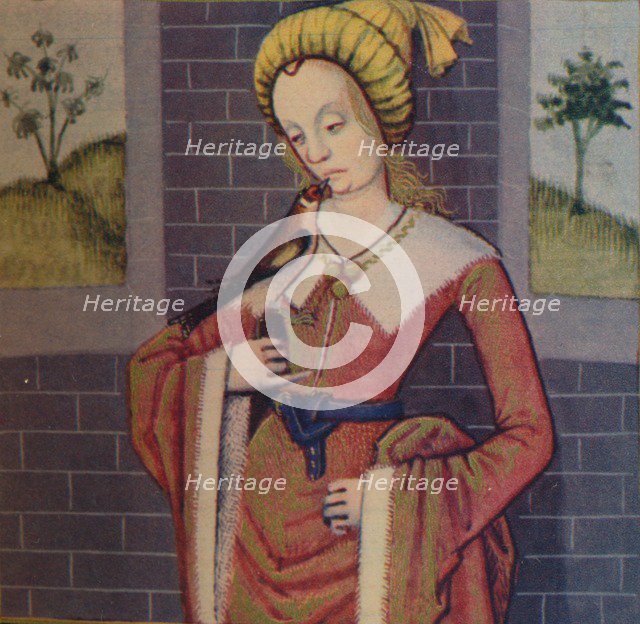 'Claudia - Verge Vestale', 1403, (1939). Artist: Master of Berry's Cleres Femmes.