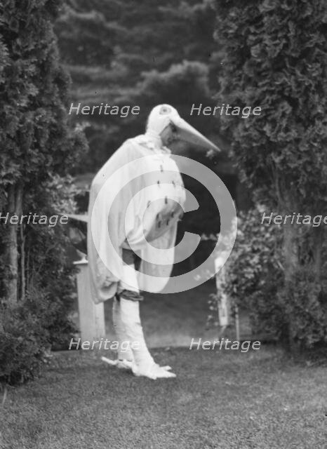 Scene from Sanctuary, A Bird Masque, by Percy MacKaye...Meriden Bird Club...New Hampshire, 1913. Creator: Arnold Genthe.
