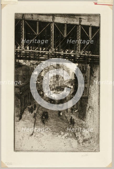 Cherry Street, 1904. Creator: Charles Frederick William Mielatz.