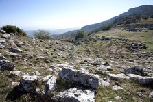 The bouleuterion at Kassope, Greece. Artist: Samuel Magal