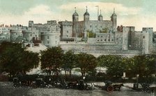 The Tower of London, 1907. Creator: Francis Frith & Co.