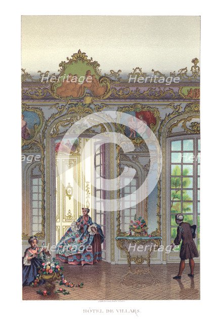 Hotel De Villars, (1885). Artist: Durin