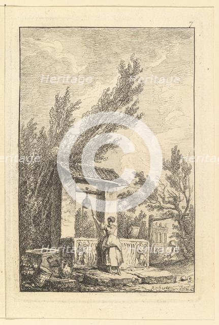 Le Puits.n.d. Creator: Hubert Robert.