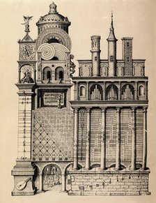 The Temple of Music by Robert Fludd, 1617. Artist: Anonymous  