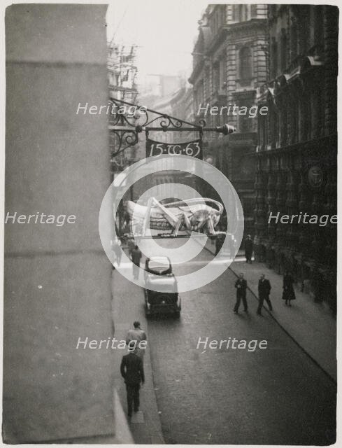 Martins Bank, Lombard Street, City and County of the City of London, GLA, 1950-1953. Creator: JR Uppington.