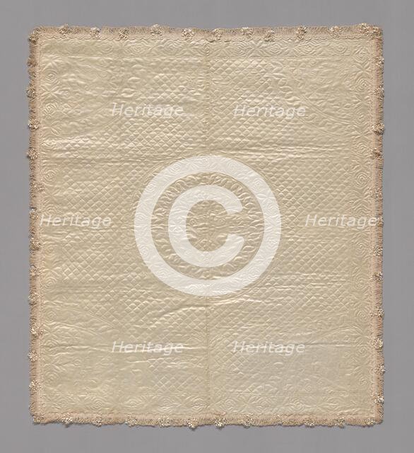 Christening Cover, New York, c. 1758 or earlier. Creator: Mary Philipse Morris.