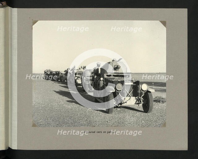 Armoured cars on patrol, 1964. Creator: Colonial Office.