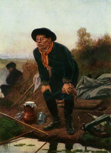 'The Fisherman', 1871, (1965).  Creator: Vasily Perov.