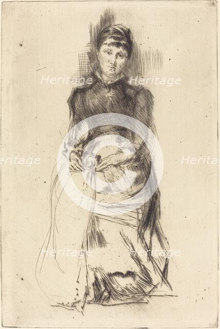 Agnes, c. 1873/1875. Creator: James Abbott McNeill Whistler.