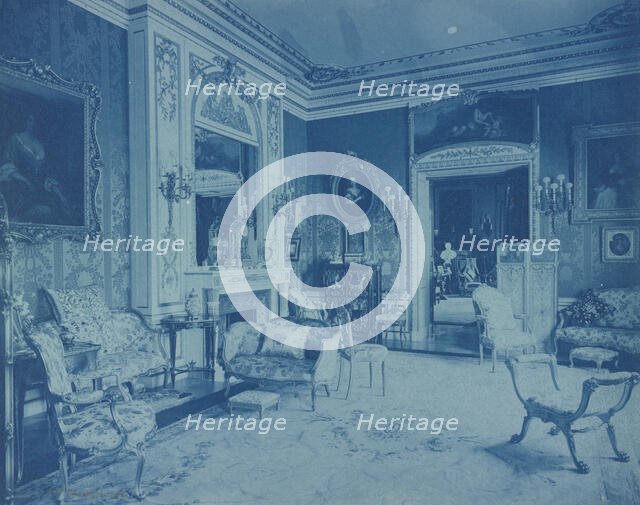 Mary Scott Townsend House, Wash., D.C.: Living room, c1910. Creator: Frances Benjamin Johnston.