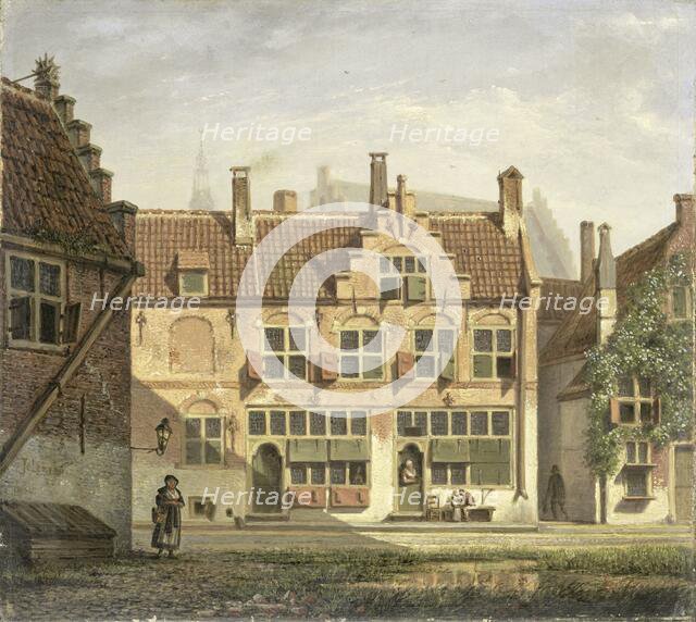 A Street in Amersfoort, 1826. Creator: Johannes Jelgerhuis.