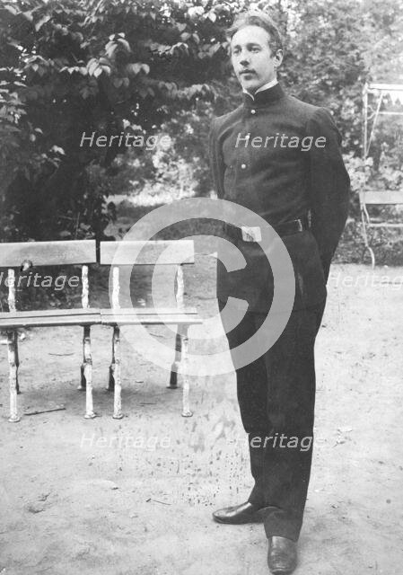 Mikhail Alekseevich Pavlov as a Student of the Tsarskoe Selo Gymnasium, 1900. Creator: Unknown.