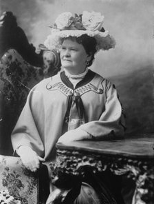 Mrs. Anna O. Hagsteot seated, 1910. Creator: Bain News Service.