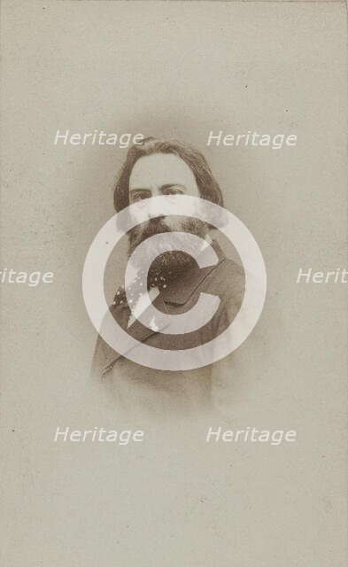 Portrait of the pianist and composer Émile Prudent (1817-1863), ca 1860. Creator: Carjat, Étienne (1828-1906).