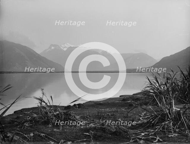 Mount Earnlsaw, from Glenorchy, Lake Wakatipu, 1886. Creator: Burton Brothers.