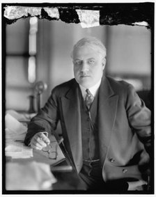 Palmer at desk, between 1910 and 1920. Creator: Harris & Ewing.