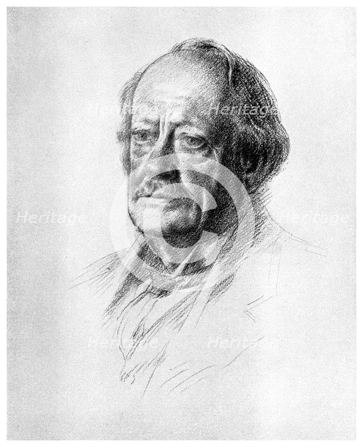 Sir JJ Thomson, British physicist, 1932 (1956). Artist: Unknown