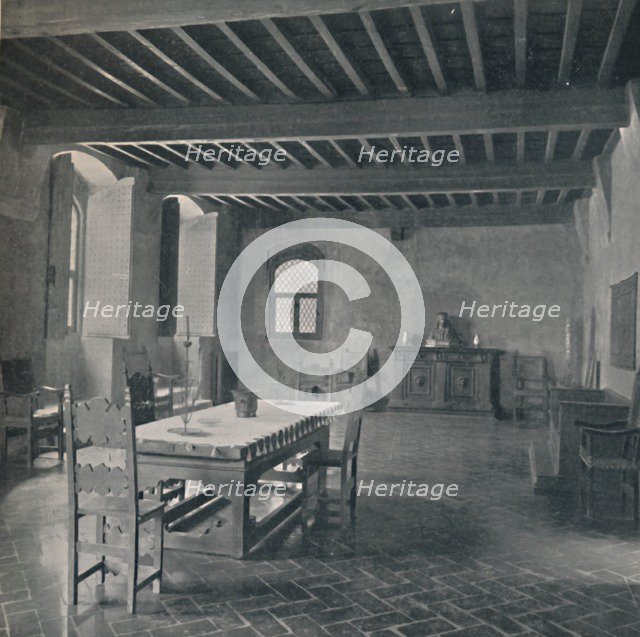 'Palazzo Davanzati, Main room on Third Floor', 1928. Artist: Unknown.